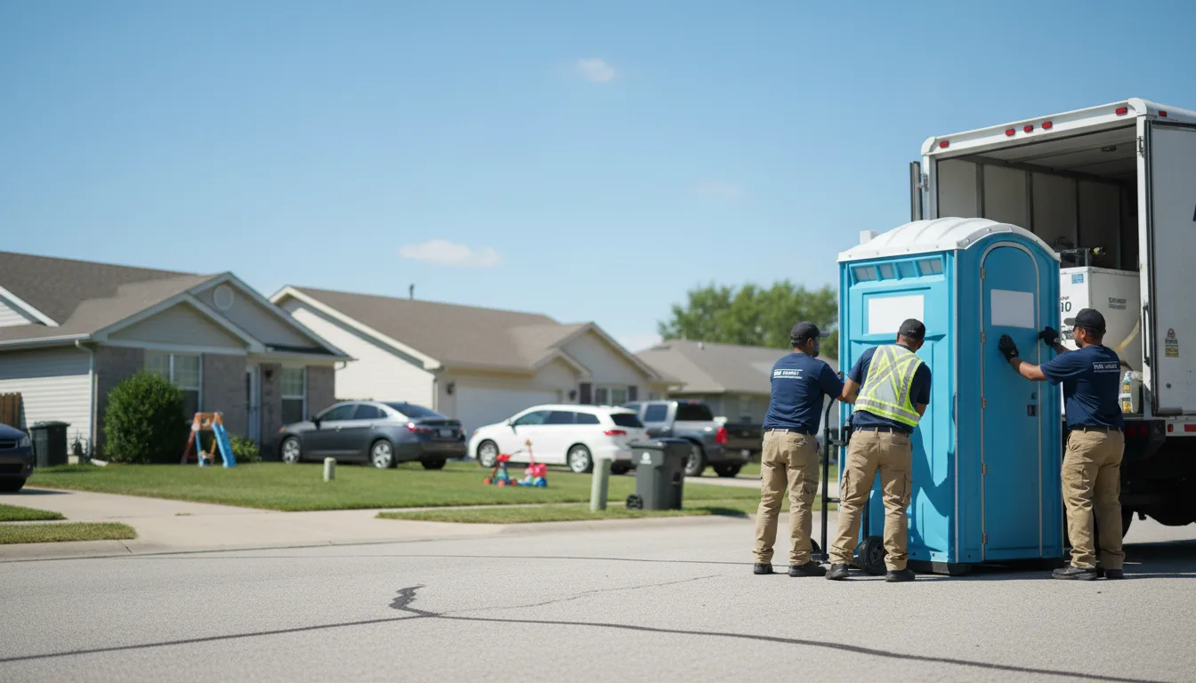 Standard Porta Potty Rentals in Buckley, IL near me